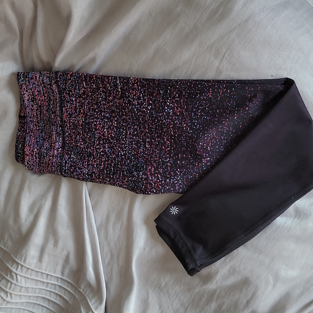 Athleta Confetti-ombre leggings M